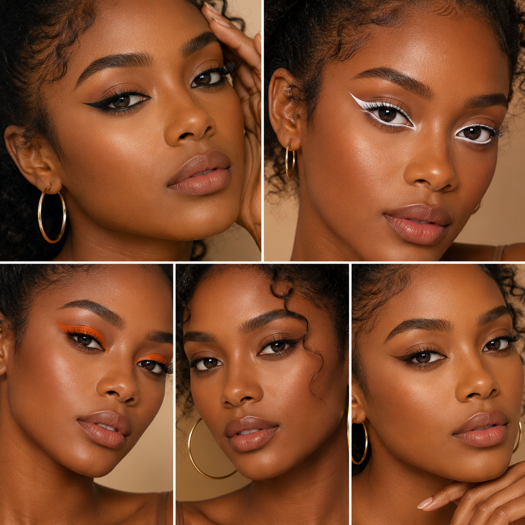 Which Eyeliner Colour Looks Best on Different Skin Tones? How to Wear All 5 Shades Every Day
