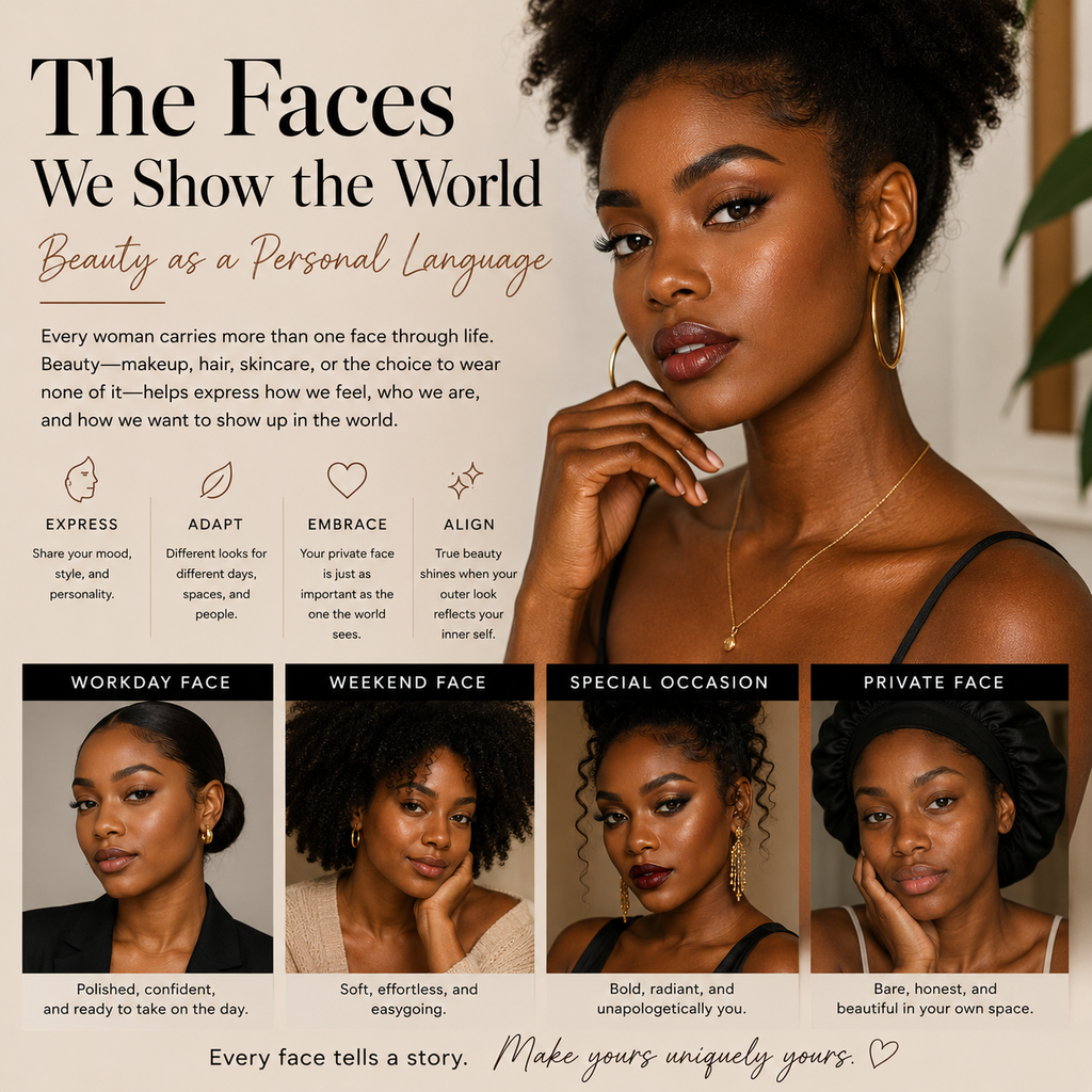 The Faces We Show the World: Beauty as a Personal Language