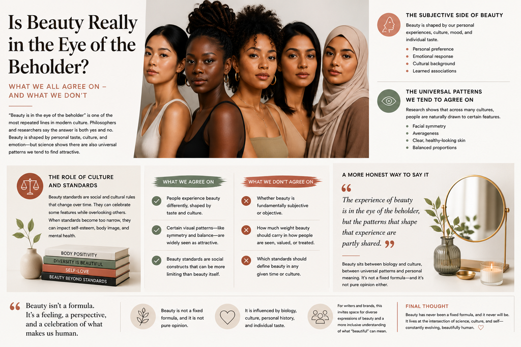 Is Beauty Really in the Eye of the Beholder? What We All Agree On—And What We Don't