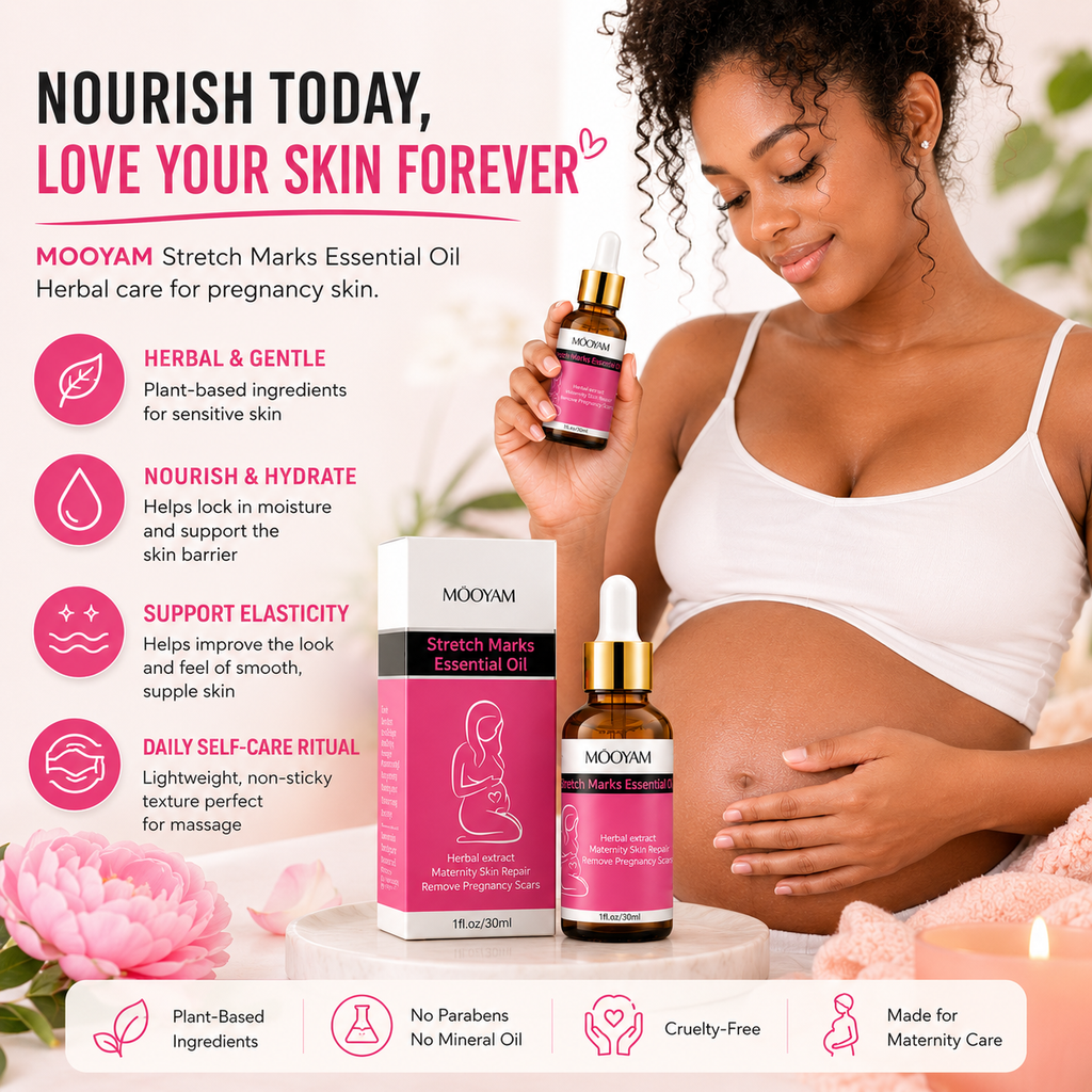 Stretch Mark Oil for Pregnancy: A Thoughtful Choice for Nourished Skin