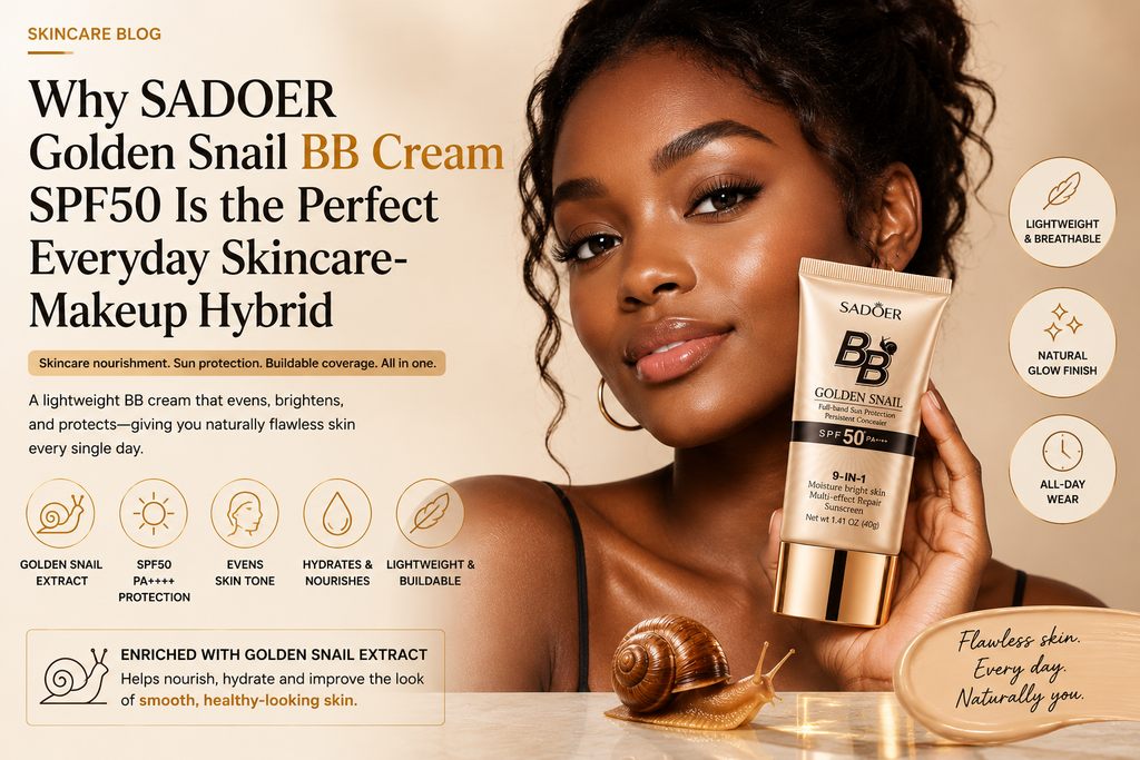 Why SADOER Golden Snail BB Cream SPF50 Is the Perfect Everyday Skincare-Makeup Hybrid