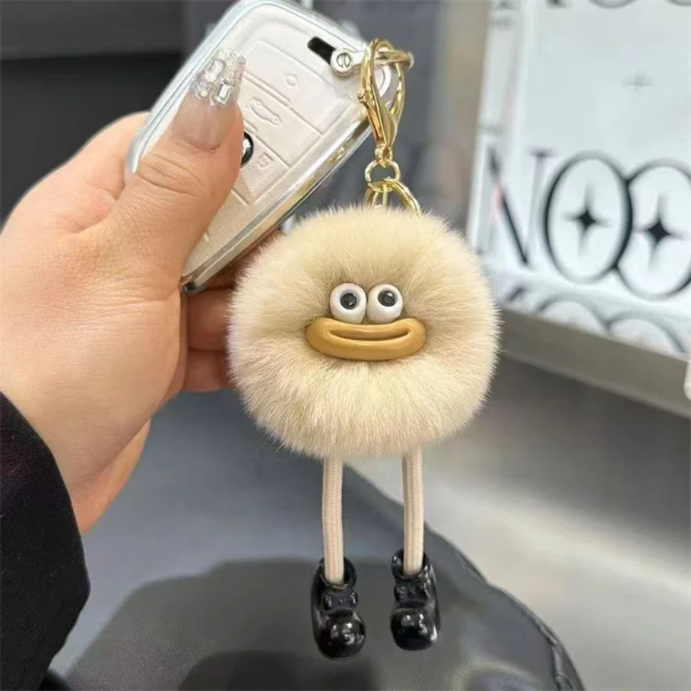 Furry Character Plush Keychain-1
