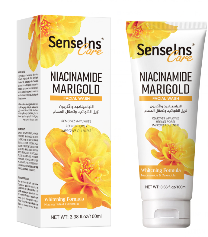 NIACINAMIDE MARIGOLD Facial Wash - skincare essentials