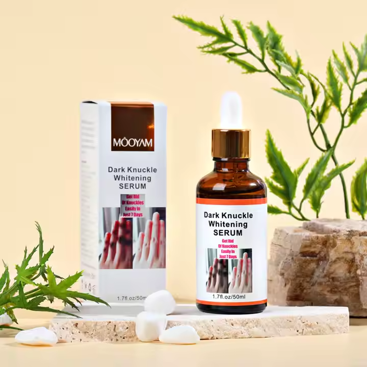 Dark Knuckle Whitening Serum for skincare using luxurious skin brightening ingredients.